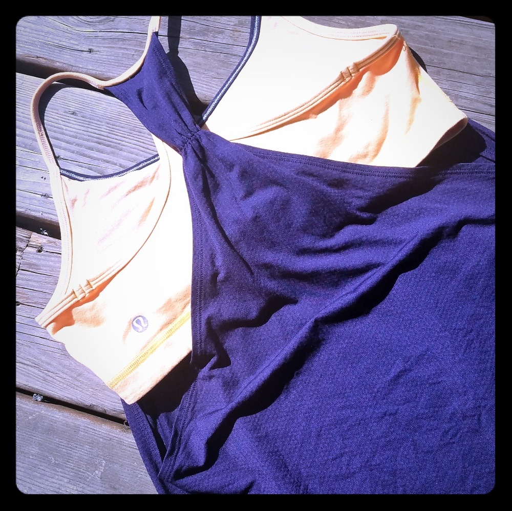 EUC lululemon NO LIMITS Tank Sz 8